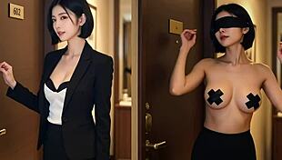 i catch this korean webcam girl doing her secret ai show