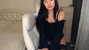 Tamarra Roman's Sexy Lingerie Partial Striptease