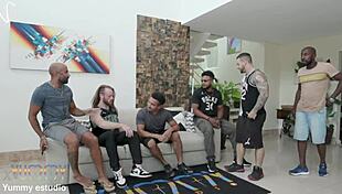 vivian lola's brazilian ass wrecked by 1 2 3 guys then gangbanged triple anal dap