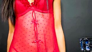 Exotic skinny Monae deepthroats cock rims ass before doggystyle pounding