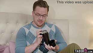 Latina wife catches family member pounding fleshlight, then what happens next?