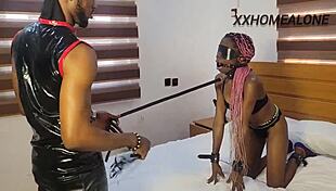 Unlock Exclusive Ebony BDSM Leather Thrills Now!