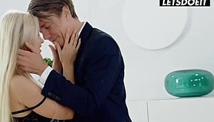 lola myluv rides lover's cock in erotic cowgirl creampie!