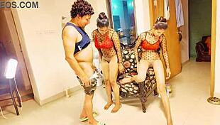 uttaran20 dives into a wild threesome pounding asses and pussies in homemade frenzy