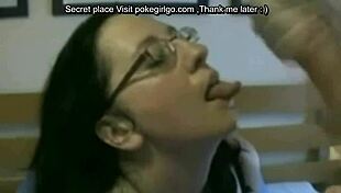 Curvy ex-girlfriend rides hard takes creamy facial finish