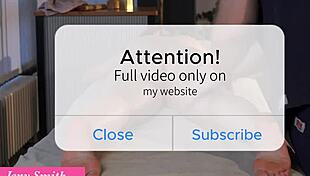 just a massage but her miniskirt upskirt teases bubble butt legs