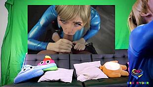 that slutty cosplay teen takes rough monster cock in costume frenzy