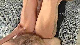 i meet neighbor in elevator he fucks me hard and cums in mouth