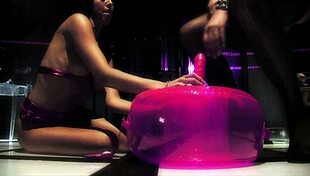 lesbian slave pounds mistress with strapon hard