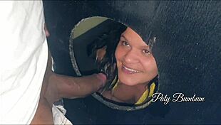 Peruvian Latina Sucks Fucks Multiple Strangers Gloryhole Swing House Glory