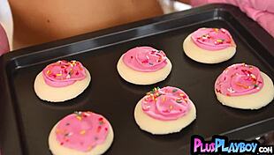 teen strips naked outdoors teasing playboy with huge tits