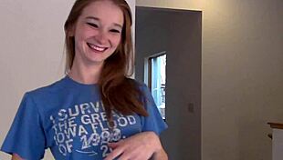 Heart pounding over hot Iowa amateur's perfect body