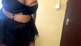 curvy cheating ebony milf teases her huge ass online