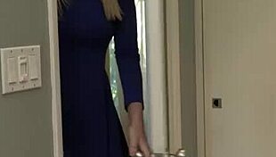 Kay Lovely as Supergirl rides big black cock cowgirl in rough interracial cosplay disgrace