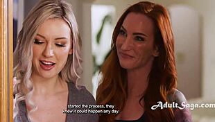 les couple scores with live-in babysitter sophia locke kenzie taylor river lynn pussy licking scissoring