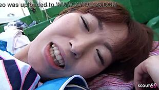 ever wonder how petite asian teen virgin gets creampied by old man on boat tour?