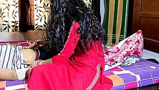 damn that beautiful punjabi nurse with big tits rides patient cock tight