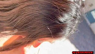 19yo latina slut sucks cock outdoors then takes backyard cumshot 💦🌳