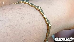 Horny BBW Ebony Milf Mara Exotic Fingers Big Pussy Lips In Lagos Traffic Jam