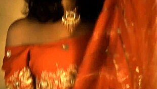 Gorgeous Indian beauty dances nude teasing her natural curves sensually