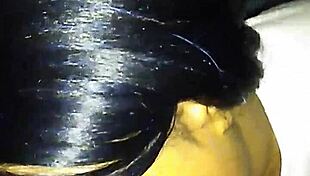 my girl's best friend deepthroats my huge ebony cock homemade