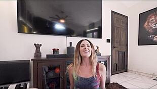 Stepmom Helena Price Loses Truth or Dare Game Bent Over for Creampie Doggystyle