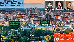 Nasty City Game Gloryhole Tease