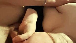 Big tits German teen blows huge cock fingers pussy then takes facial cumshot