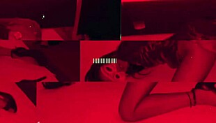 Hubby Watches Me Suck in Spicy Club!