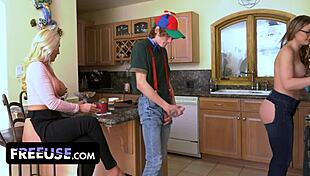 Stepmom And Stepaunts Always Wet Ready For Every Spoiled Desire