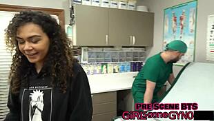 WOW A Stimulating Exam With Mara Luv's Shaved Pussy Vibes!