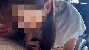 i got so excited licking his dick with my tongue during early morning park car sex i came inside her