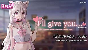 ria 18 dives into korean roleplay with english subbed voice
