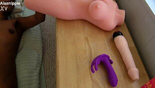 Asian Nippie Fingers Clit Hard on Realistic Sex Doll