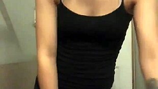 Petite Brunette Teen Teases Tender Ass in Tight Spandex