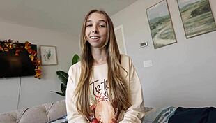 Step Sis Begs Bro Stuff Her Tight Wet Pussy Doggystyle Cowgirl Missionary Breezy Bri!
