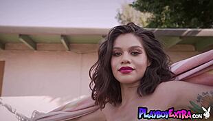 wanna see this adorable latina teen natalie del real strip and flash her natural big tits?