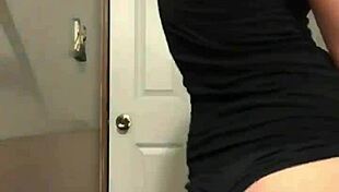 Petite Brunette Teen Teases Tender Ass in Tight Spandex