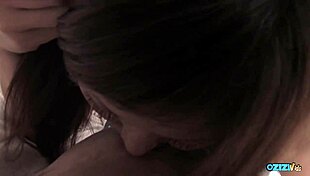 she undresses slow then dude fucks her on bed