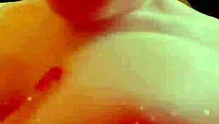 goddess in glasses commands jerk off to huge tits nipples sucking saliva lick