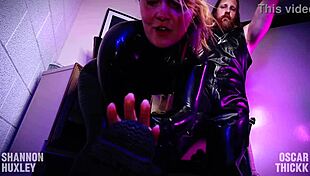 your wife's my whore now, watch her spit and humiliate in latex boots pt 1