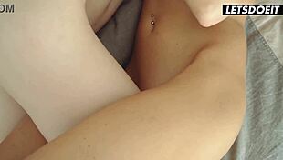 Skinny Best Friends Milena Devi & Sicilia Dive Into Romantic Pussy Licking!