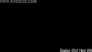 i begged cum on my titties... sailor girl yay!!