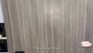 Best friend nearly catches me banging her brother savannah watson hides quick