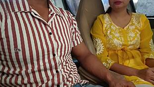 hey babe, convinced her to flash those big boobs in the car... risky public thrill 😏🚗