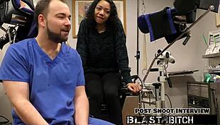 Yasmine Woods Sucks Dick Then Takes Hard Doggystyle Pounding