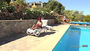 Auntjudysxxx's 64yo British Gilf Mrs Linda Fucks Gardener in Outdoor Garden Hardcore