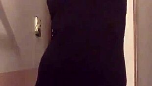 Petite Brunette Teen Teases Tender Ass in Tight Spandex