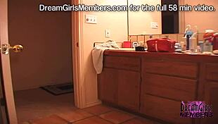 Spring Breaker's Big Tits Drip in Shower Orgasm!