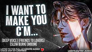 Your cocky BEST FRIEND corners you for dirty talk roleplay then fucks you like a real man YSF